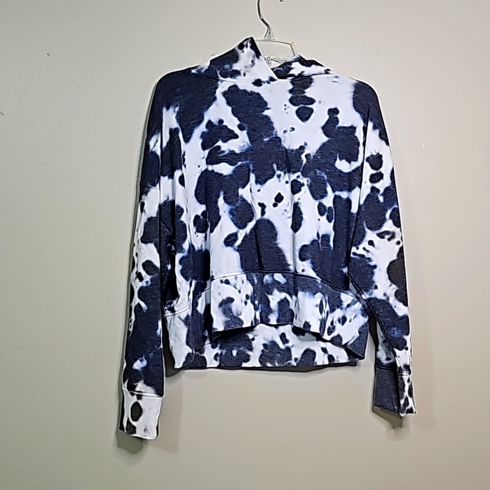 Cropped Tye Dye Hoodie